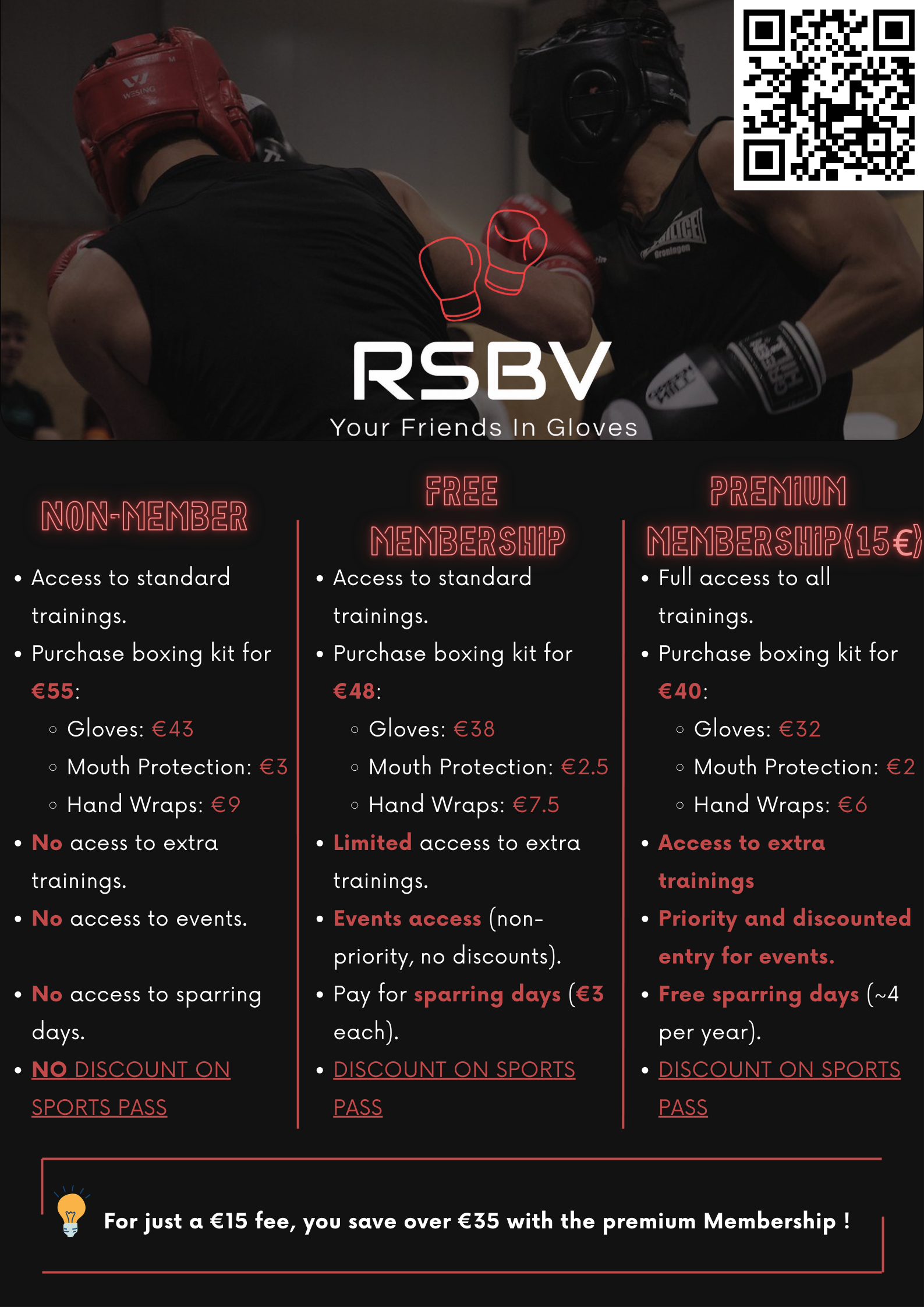 RSBV Membership